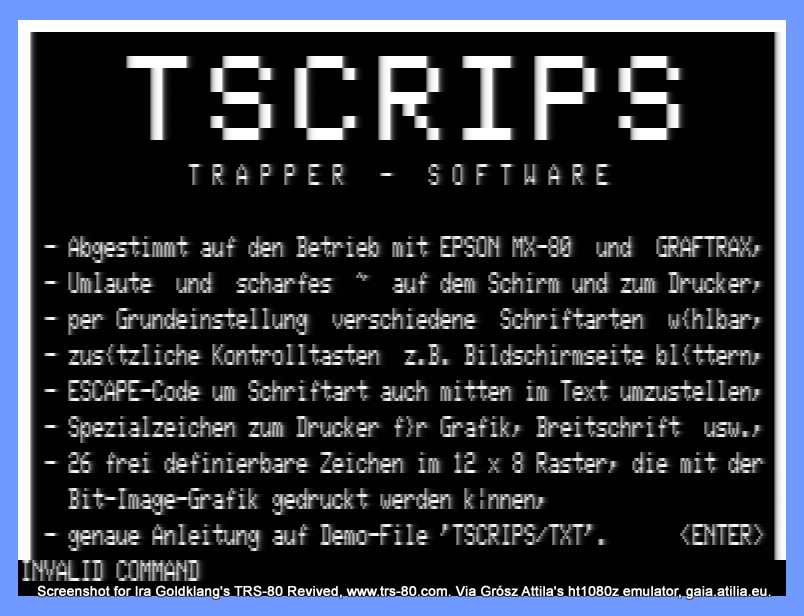 Screen shot